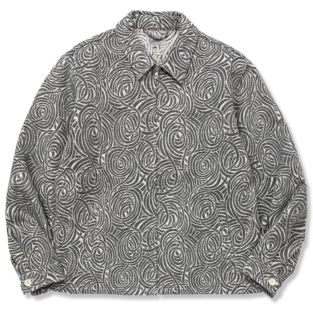 CALEE コート　スパイラル柄 CALEE コート スパイラル柄 CALEE Spiral Pattern Shirts