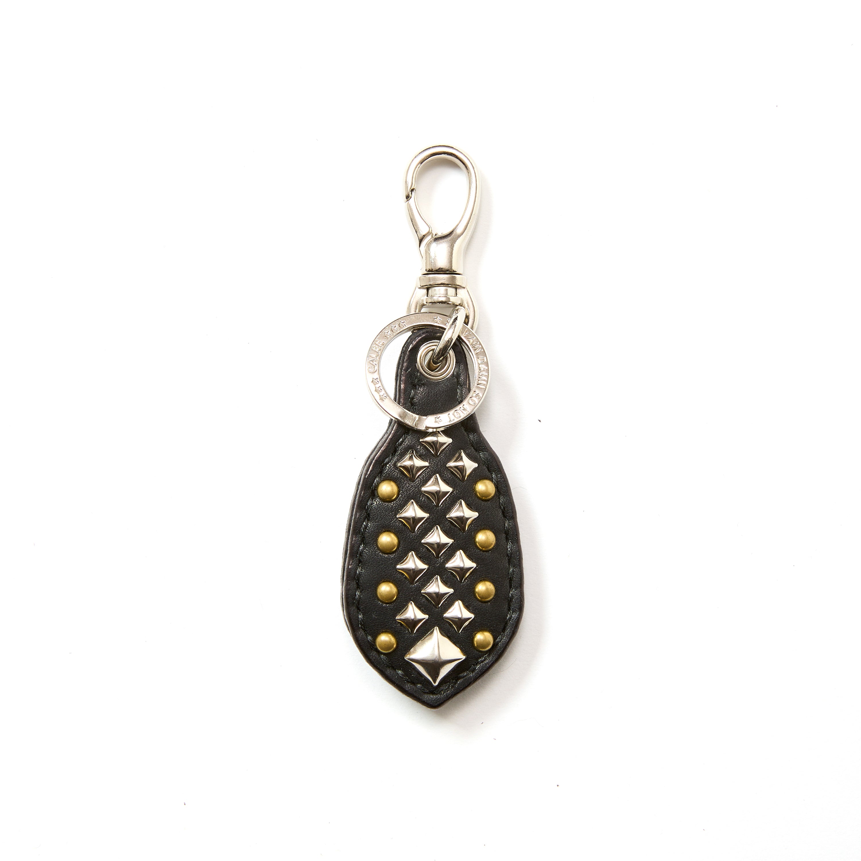 【完売品】CALEE ラギッドキーリング キーホルダー STUDS LEATHER RUGGED KEY RING – CALEE ONLINE STORE