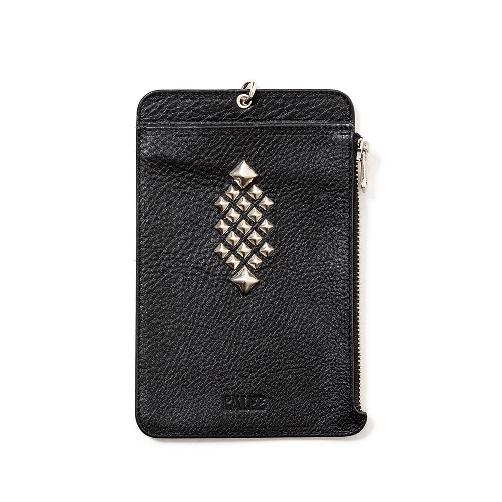 STUDS LEATHER MULTI POUCH ＜LARGE＞ – CALEE ONLINE STORE