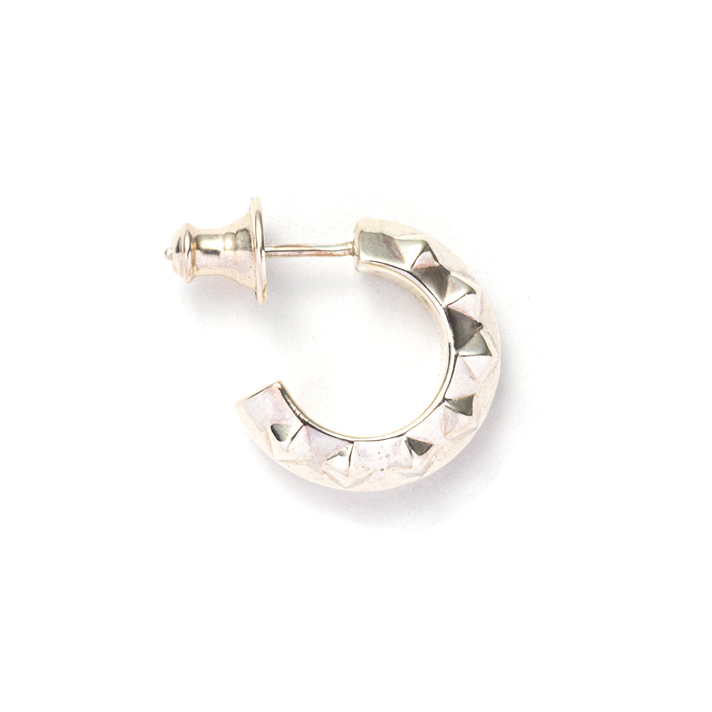 STUDS ROLL SILVER PIERCE ＜REGULAR＞ – CALEE ONLINE STORE