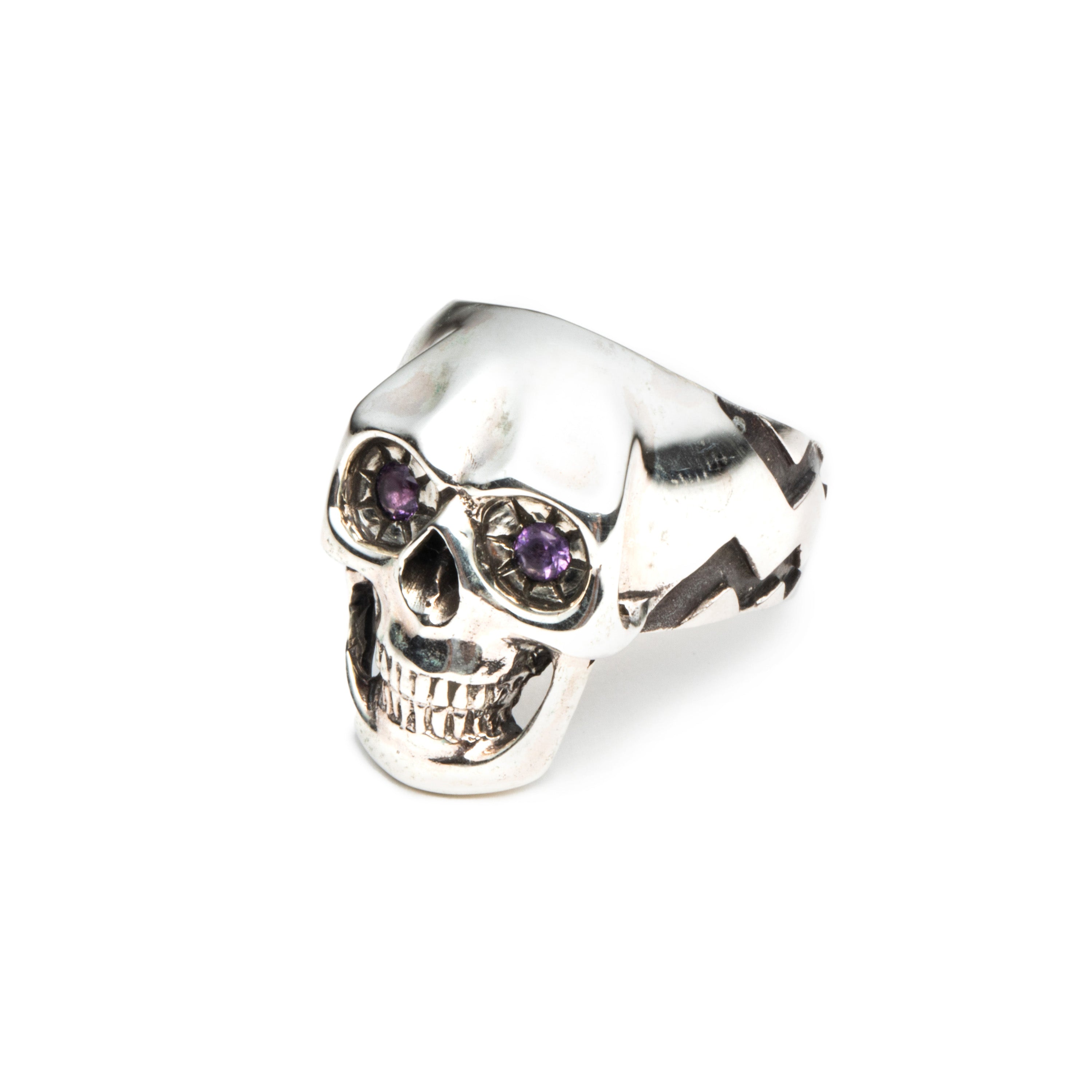 CALEE × D.O.D LUCKY SKULL RING D.O.D LUCKY SKULL RING ＜AMETHYST＞ – CALEE ONLINE STORE