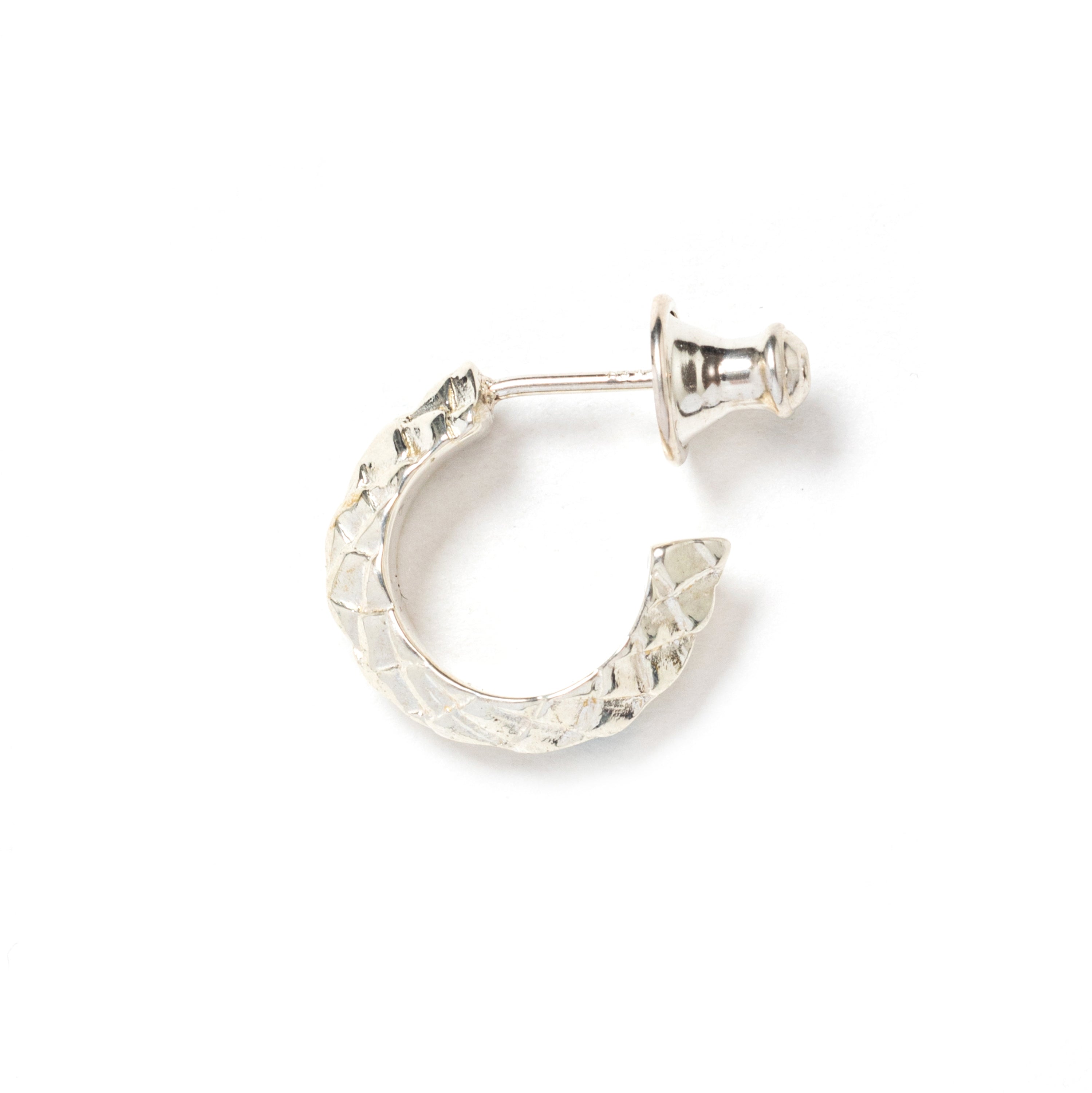 SNAKE ROLL SILVER PIERCE ＜REGULAR＞ – CALEE ONLINE STORE