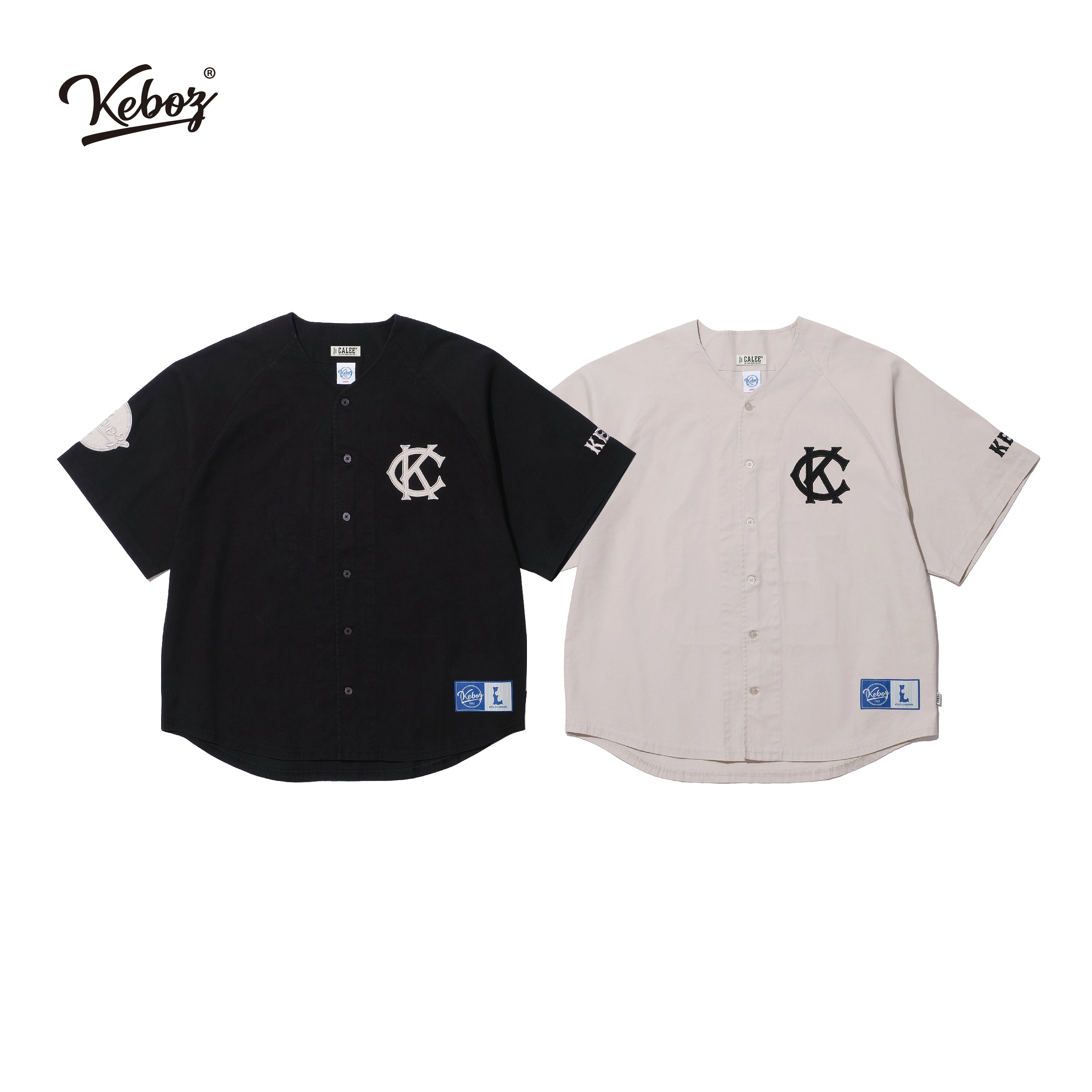 CALEE - × KEBOZ BASEBALL SHIRT (IVORY) / × ケボズ ベース