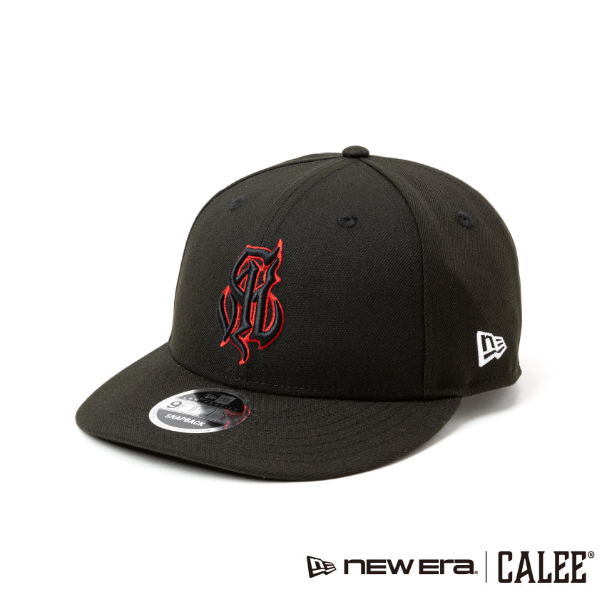CALEE NEWERA コラボキャップ　ニューエラー　キャップ CALEE - ×NEWERA®︎ CALEE LOGO BASEBALL CAP (BLACK) / ニューエラ