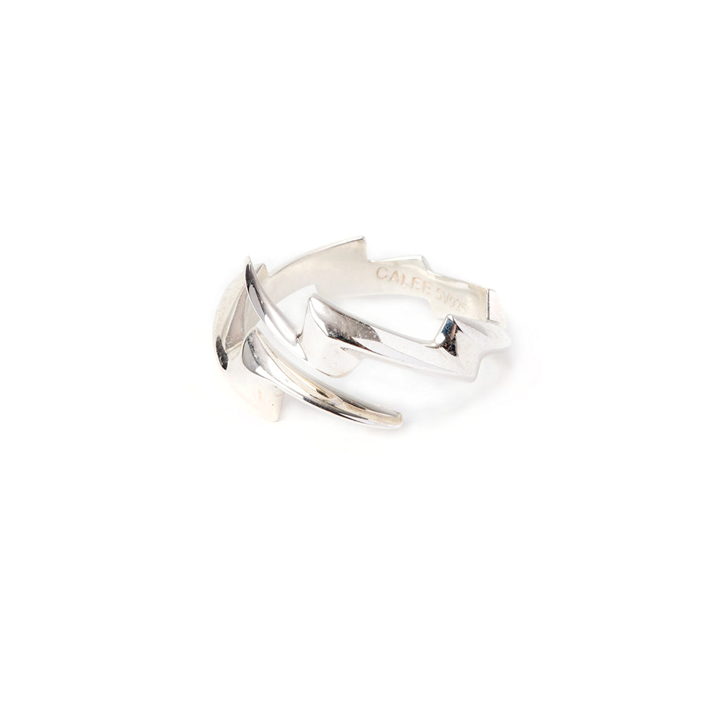 THUNDERBOLT SILVER RING