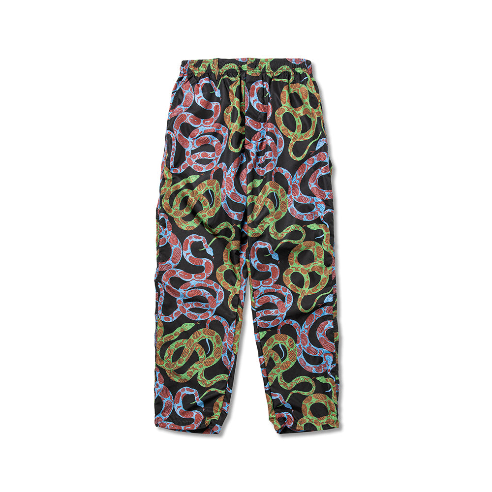 ALLOVER SNAKE PATTERN TRACK EASY PANTS