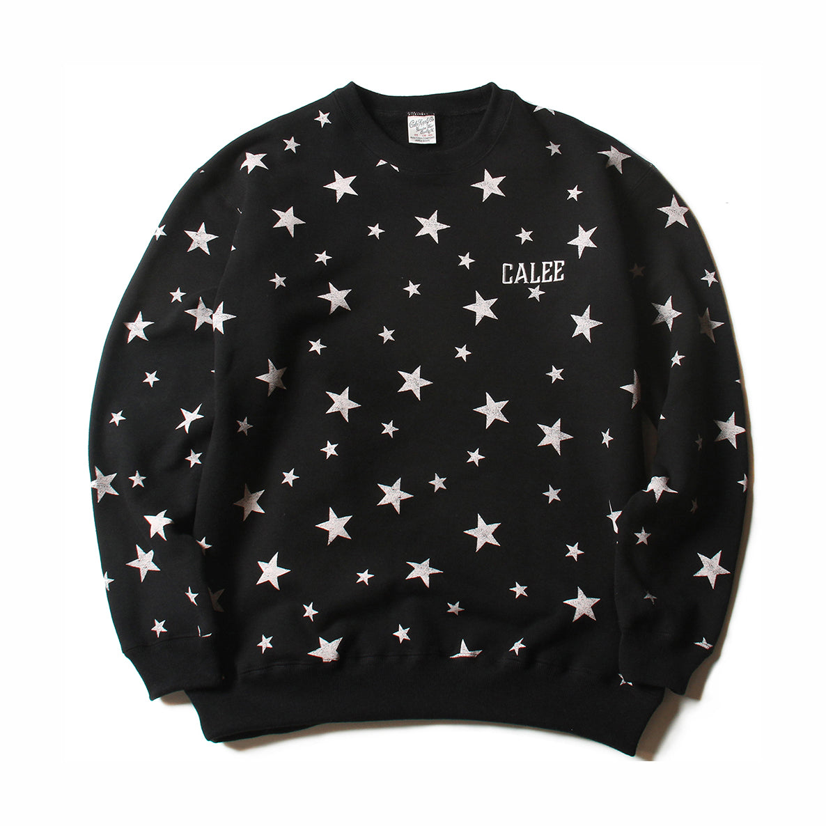 ALLOVER STAR PATTERN L/S SWEAT – CALEE ONLINE STORE