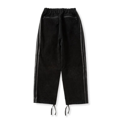 × TSY LEATHER TRACK PANTS