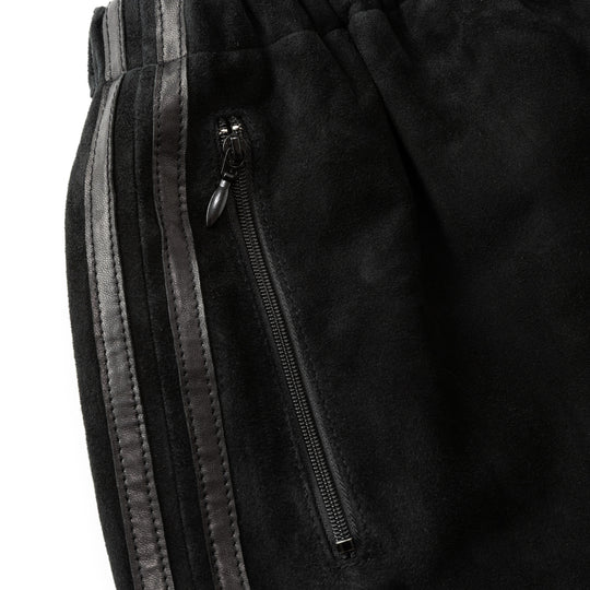 TSY LEATHER TRACK PANTS – CALEE ONLINE STORE