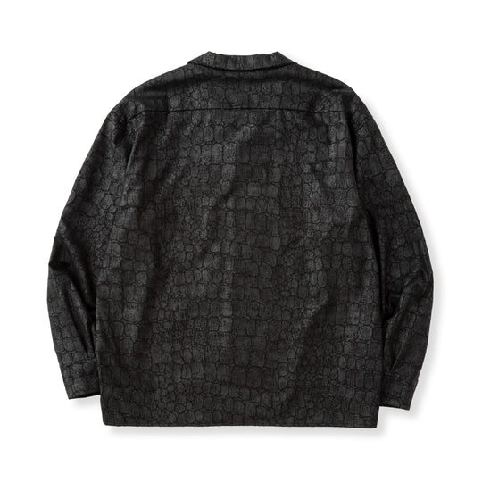 TSY CROCODILE PATTERN SHIRT – CALEE ONLINE STORE