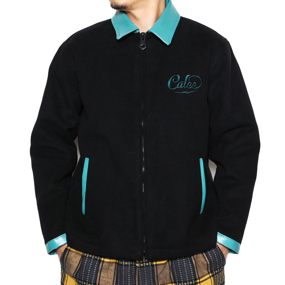 CALEE LOGO EMBROIDERY SPORTS TYPE JACKET