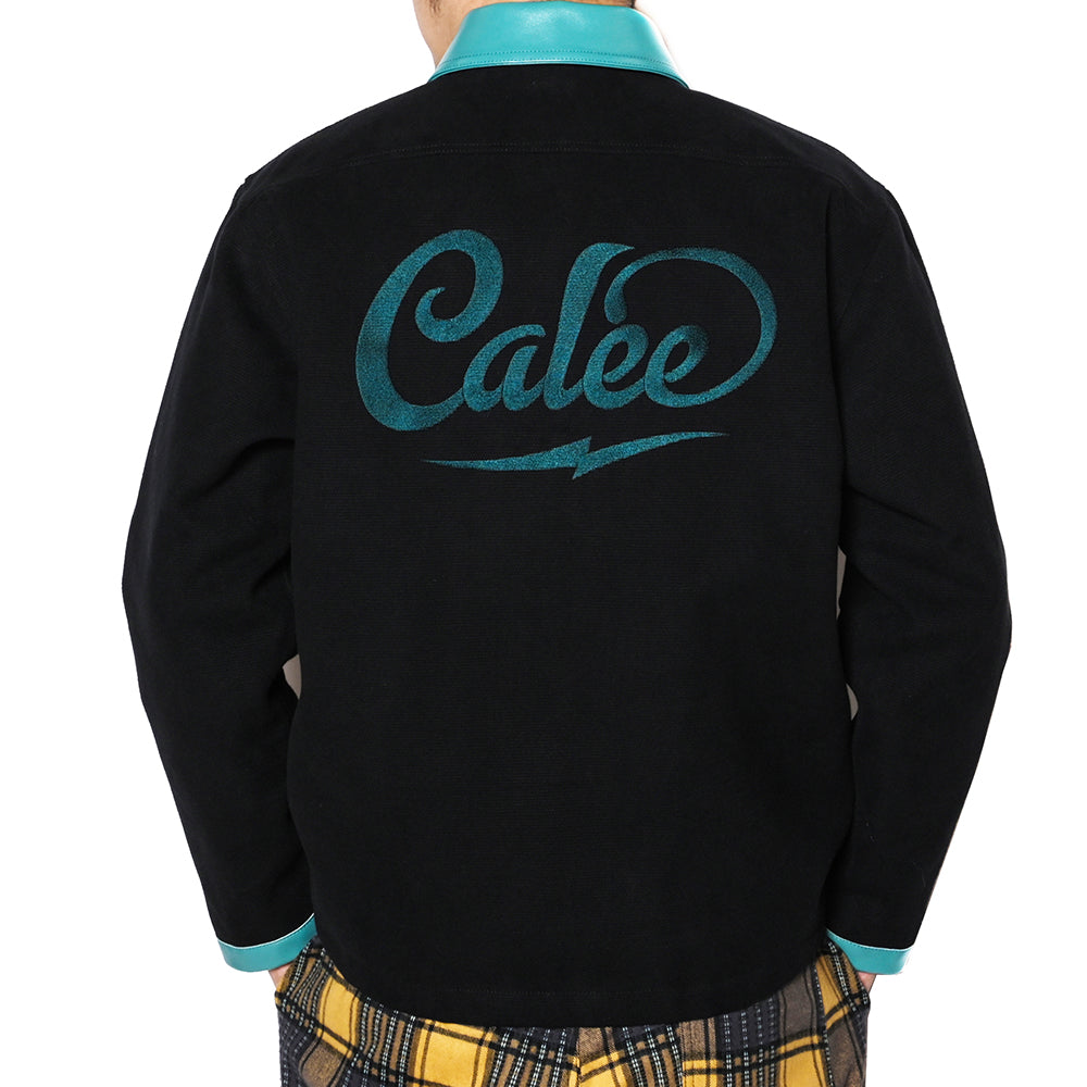 CALEE LOGO EMBROIDERY SPORTS TYPE JACKET