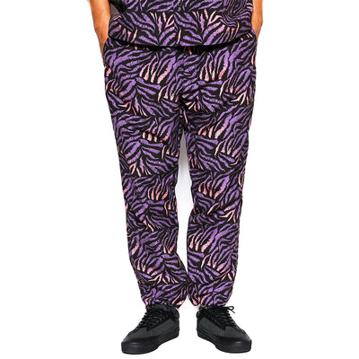 ANIMAL TYPE PATTERN EASY TROUSERS