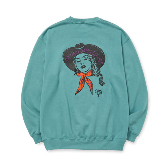 SYNDICATE RETRO WESTERN GIRL CREW NECK SW – CALEE ONLINE STORE