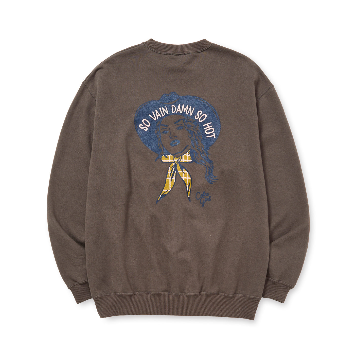 SYNDICATE RETRO WESTERN GIRL CREW NECK SW