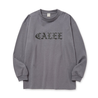 O/E LOGO HEAVY WEIGHT L/S TEE