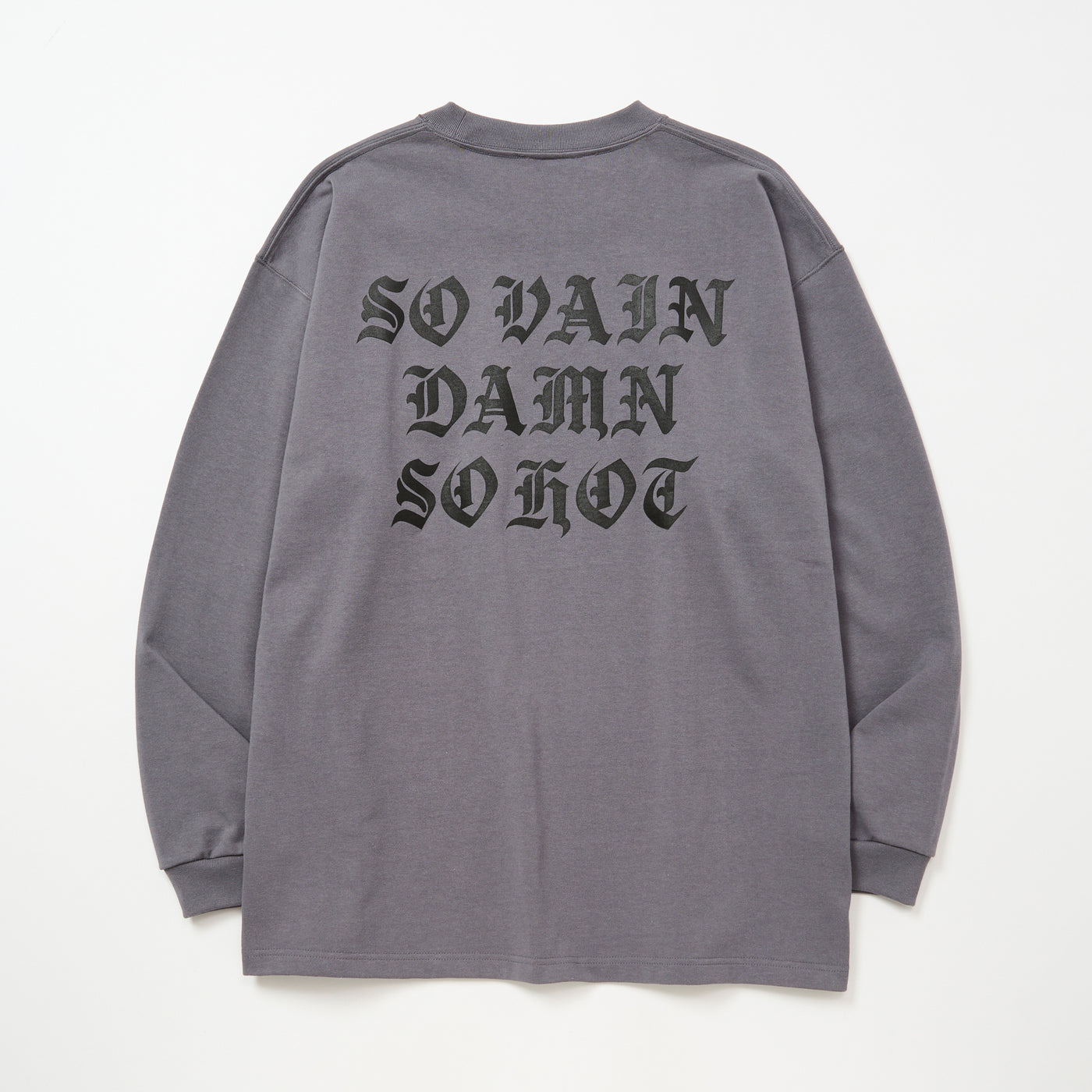 O/E LOGO HEAVY WEIGHT L/S TEE