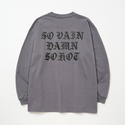 O/E LOGO HEAVY WEIGHT L/S TEE