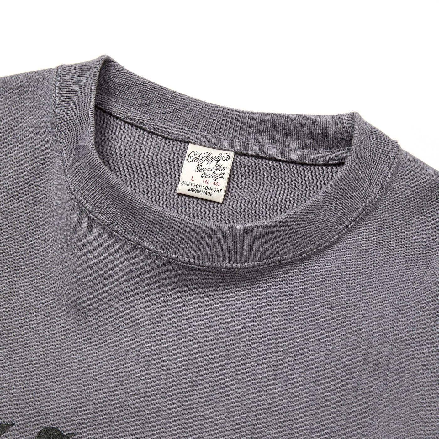 O/E LOGO HEAVY WEIGHT L/S TEE