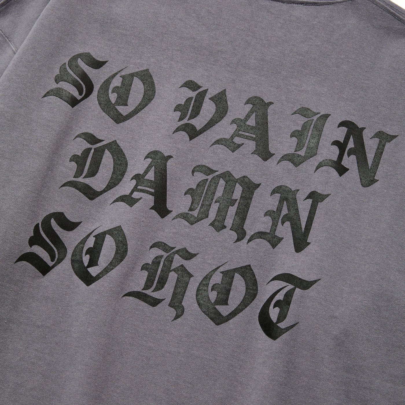 O/E LOGO HEAVY WEIGHT L/S TEE