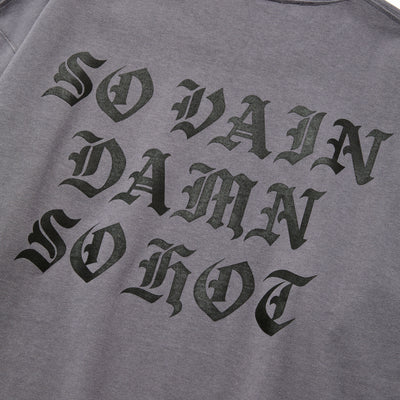 O/E LOGO HEAVY WEIGHT L/S TEE