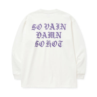 O/E LOGO HEAVY WEIGHT L/S TEE