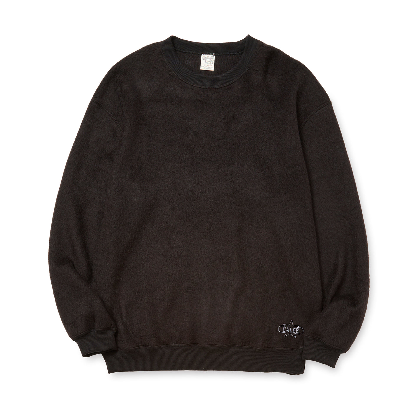 SHAGGY FABRIC CREW NECK SW