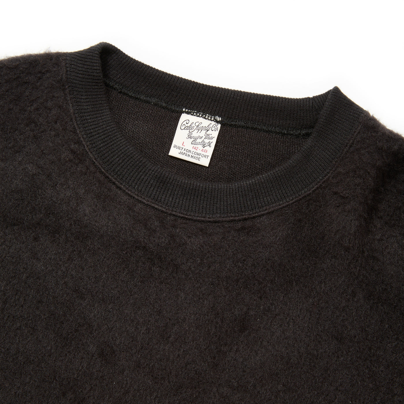 SHAGGY FABRIC CREW NECK SW