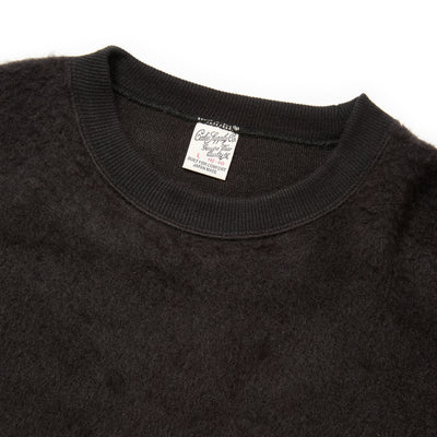 SHAGGY FABRIC CREW NECK SW