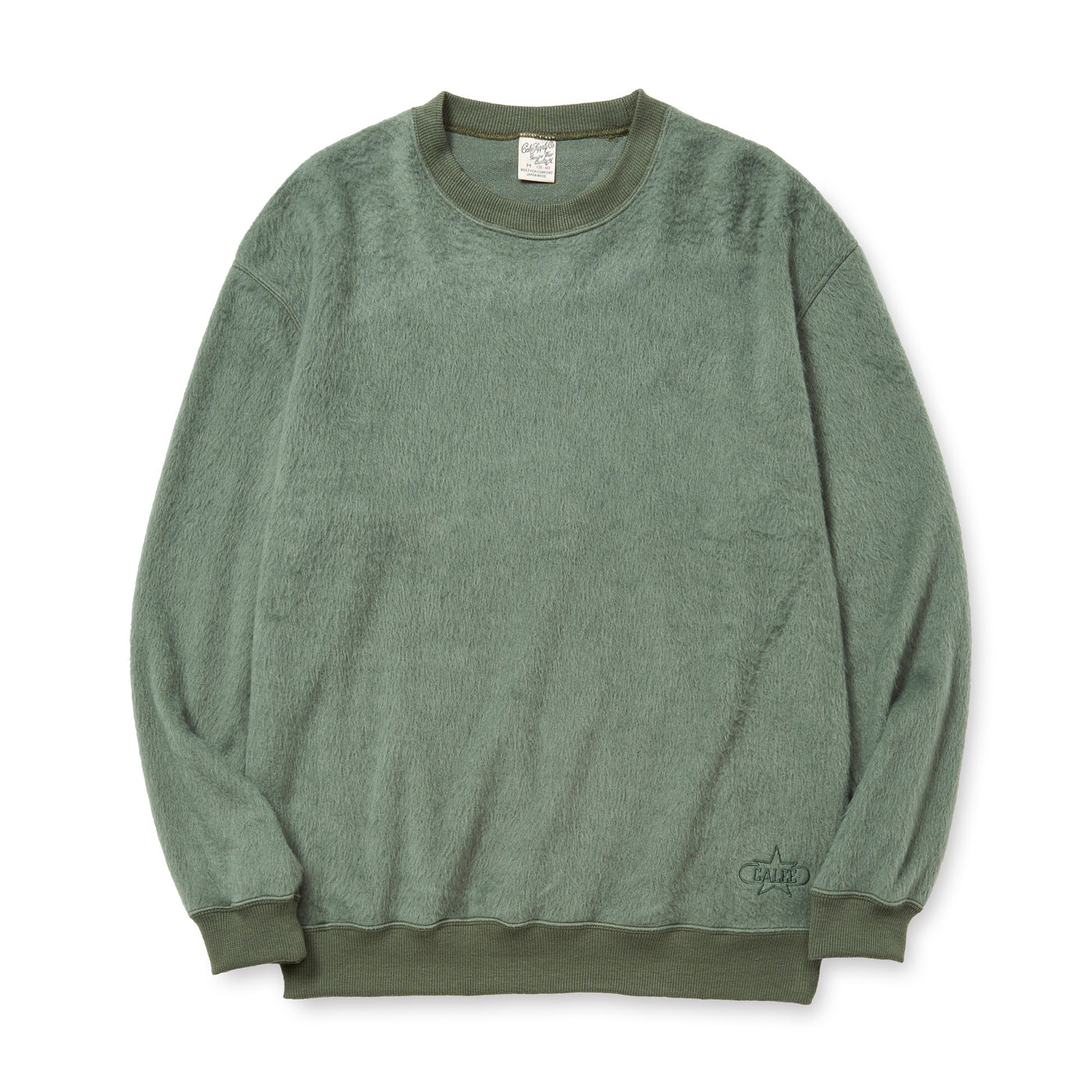 SHAGGY FABRIC CREW NECK SW