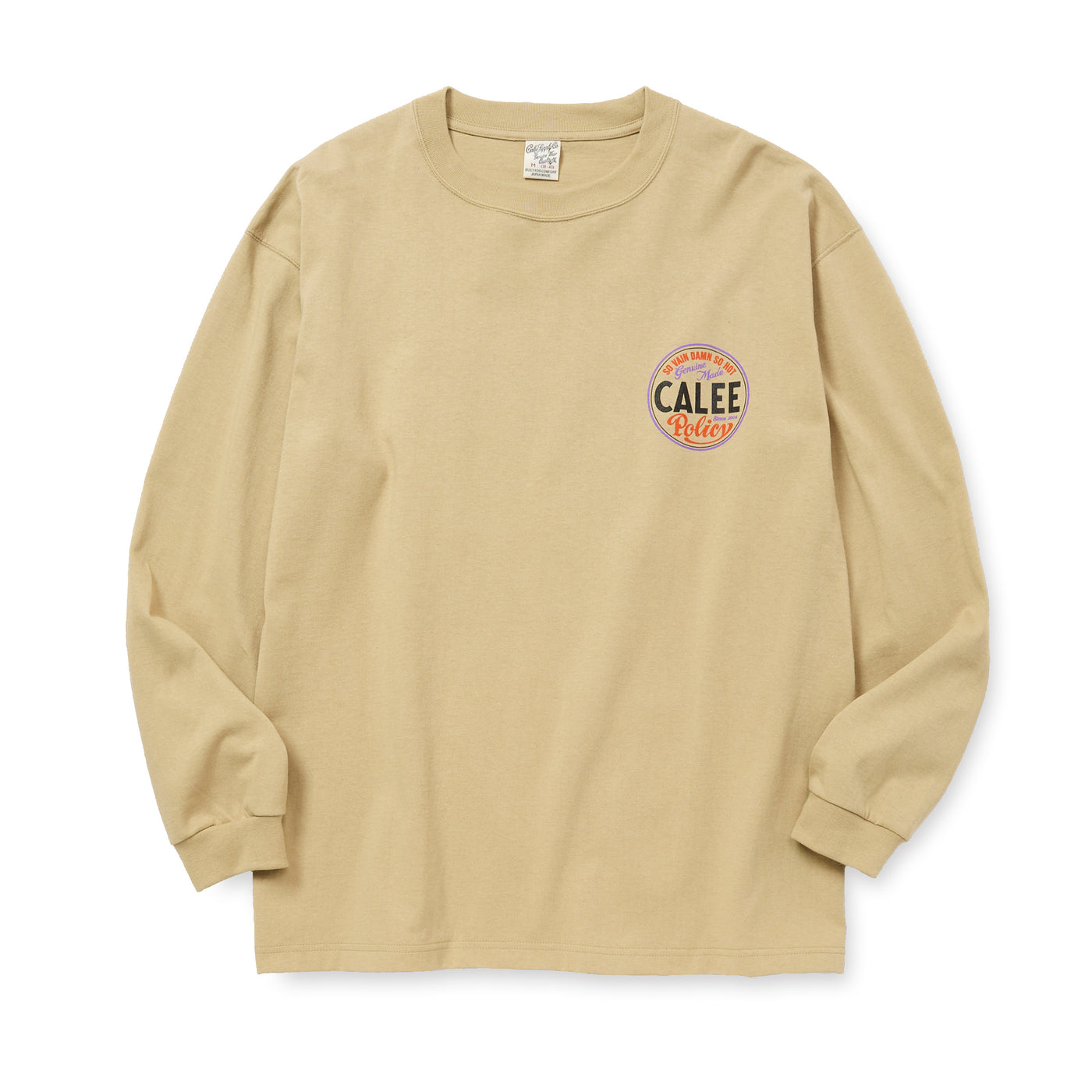 VINTAGE TYPE CIRCLE LOGO L/S TEE