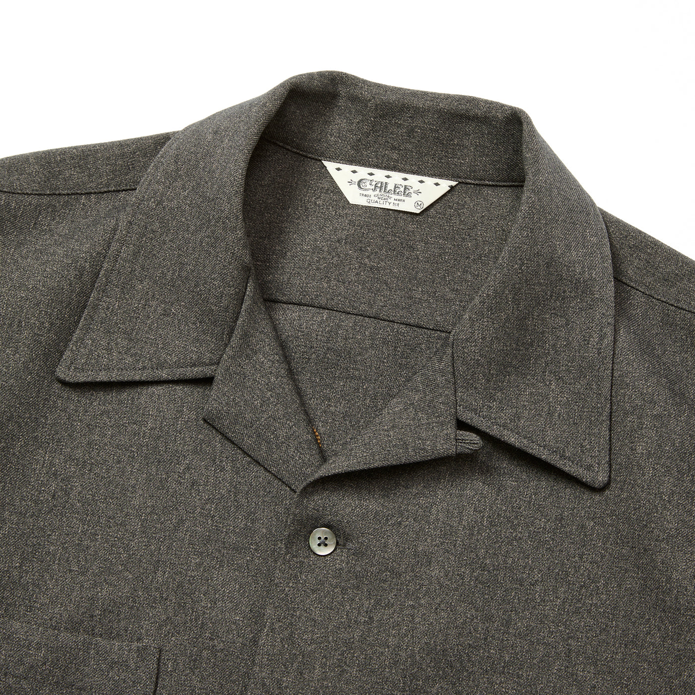 "BLATANT LOCALISM" OPEN COLLAR ROUND L/S SH