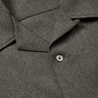"BLATANT LOCALISM" OPEN COLLAR ROUND L/S SH
