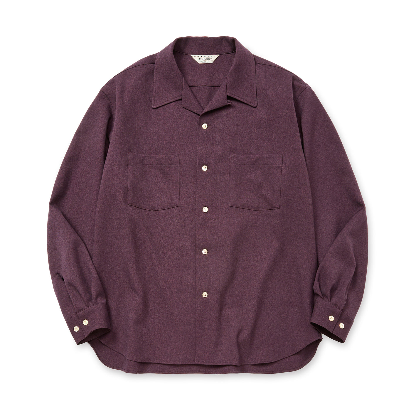 "BLATANT LOCALISM" OPEN COLLAR ROUND L/S SH