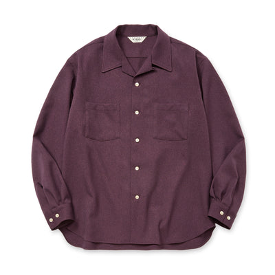"BLATANT LOCALISM" OPEN COLLAR ROUND L/S SH