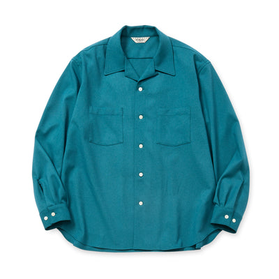 "BLATANT LOCALISM" OPEN COLLAR ROUND L/S SH