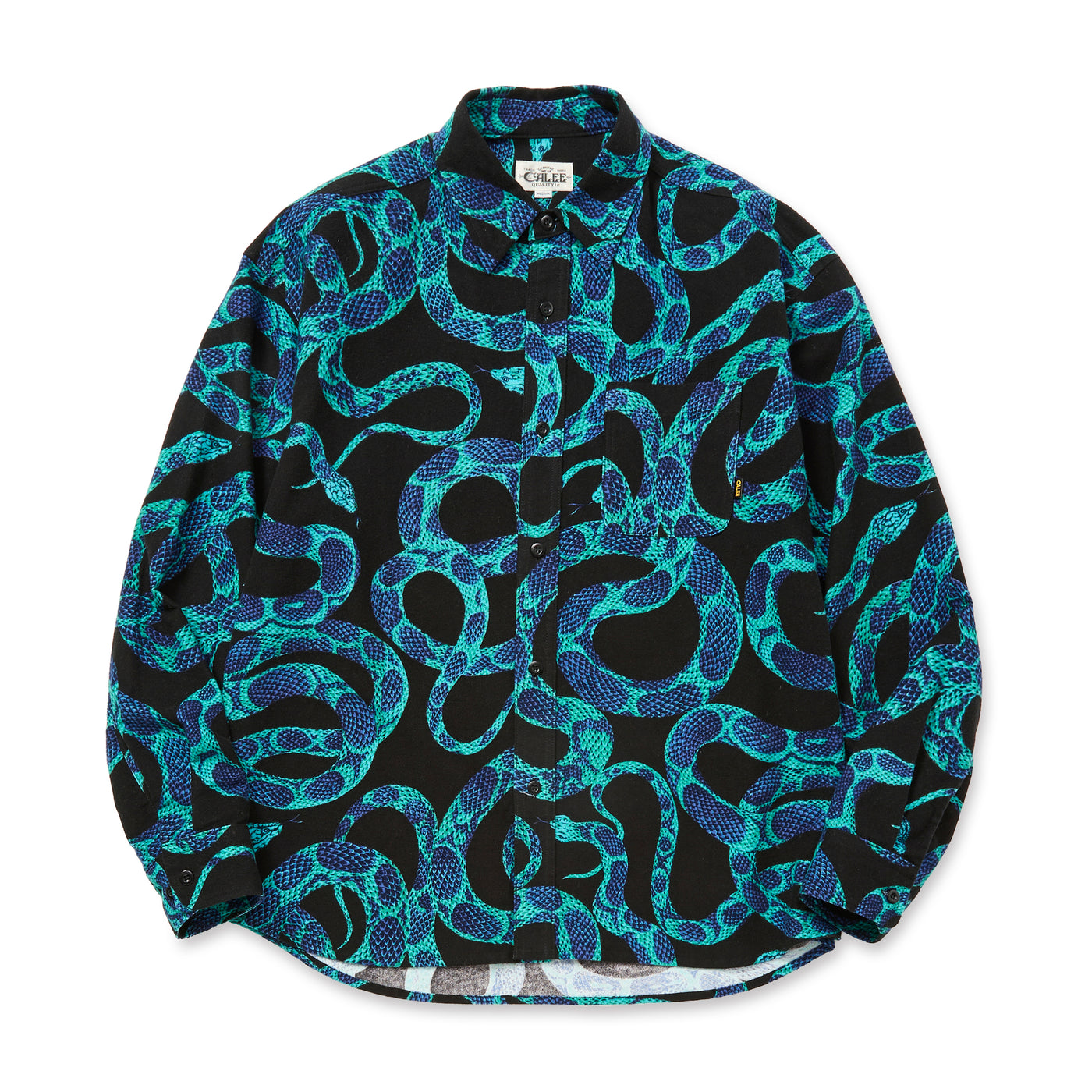PRINT NEL L/S SH ＜SNAKE PATTERN＞