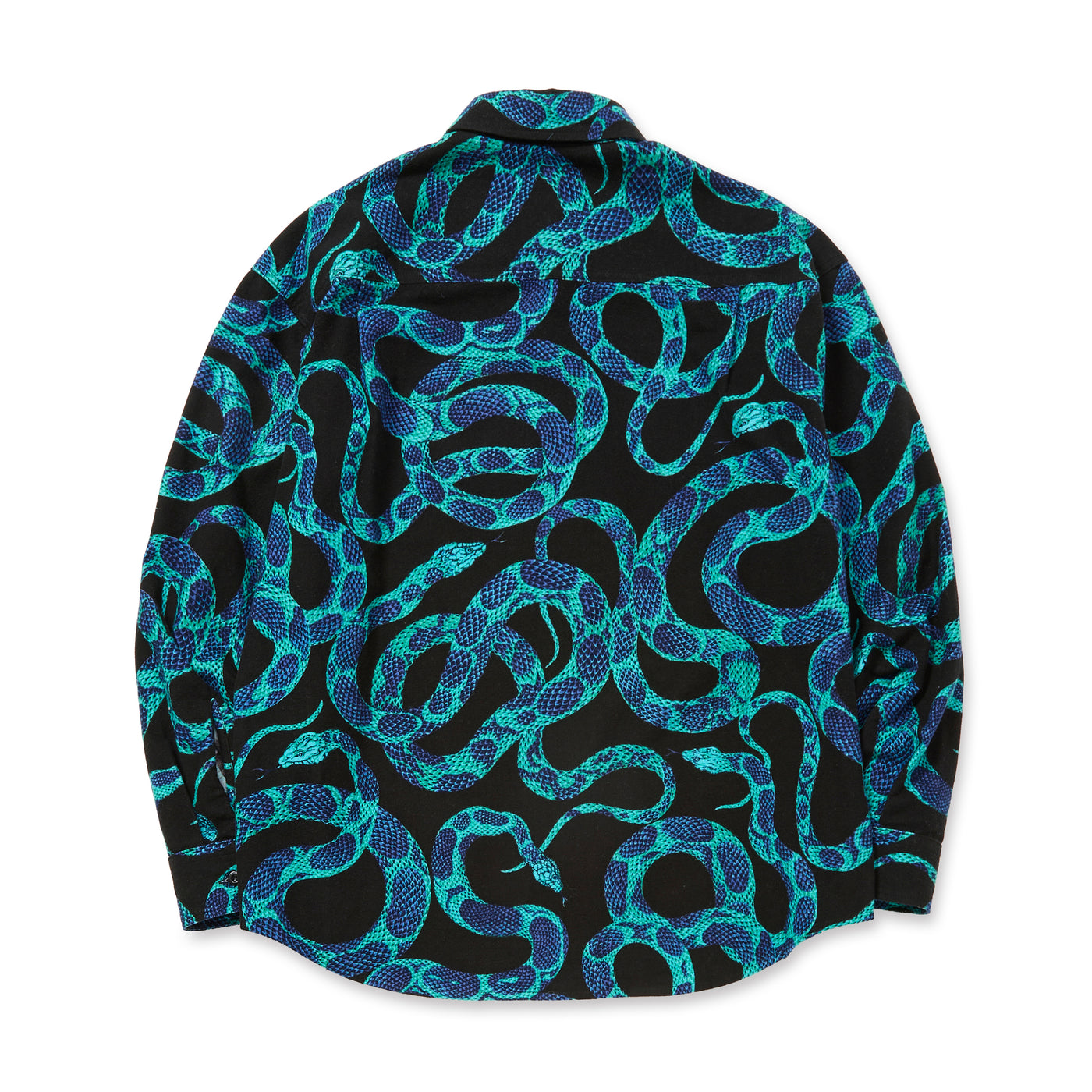 PRINT NEL L/S SH ＜SNAKE PATTERN＞
