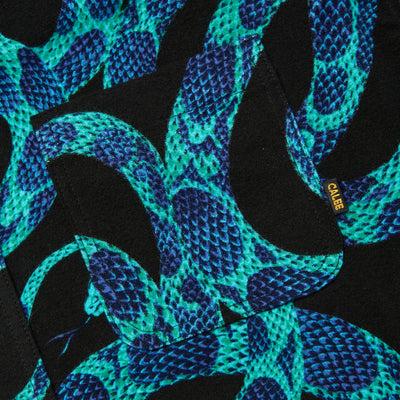 PRINT NEL L/S SH ＜SNAKE PATTERN＞