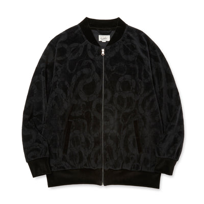 JQ VELOUR JACKET ＜SNAKE PATTERN＞