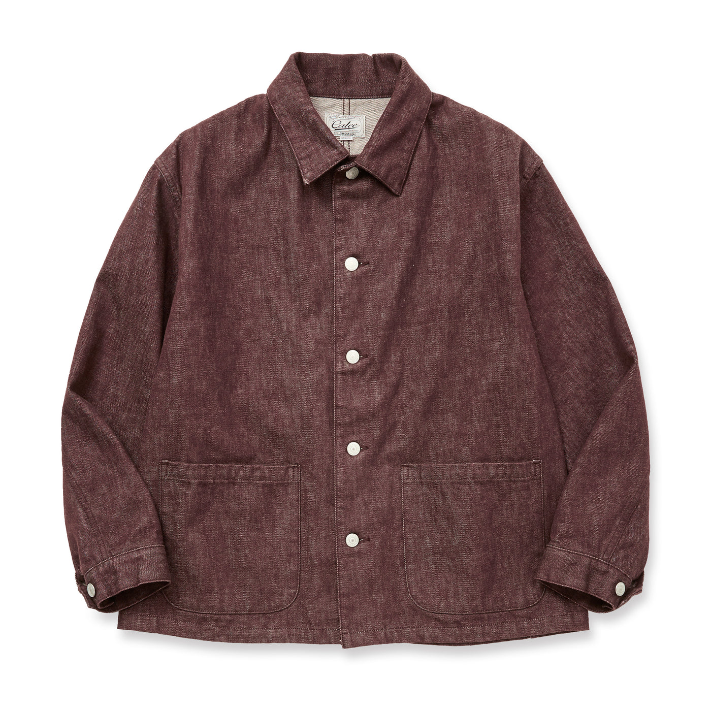 VINTAGE REPRODUCT DENIM COVERALL ＜BROWN DENIM＞