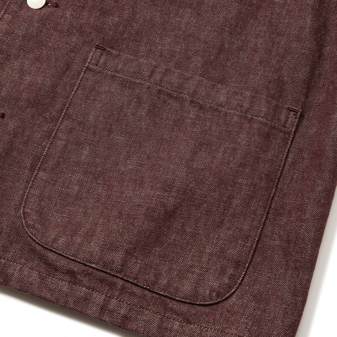 VINTAGE REPRODUCT DENIM COVERALL ＜BROWN DENIM＞