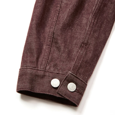 VINTAGE REPRODUCT DENIM COVERALL ＜BROWN DENIM＞