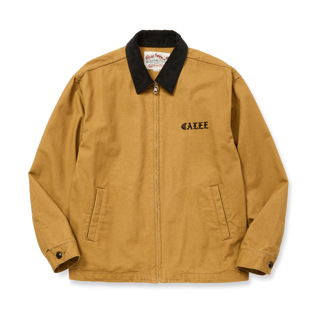 VINTAGE REPRODUCT CORDURY COLLAR DUCK JACKET – CALEE ONLINE STORE