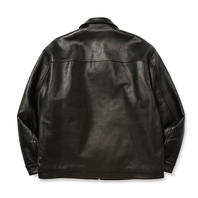 LEATHER SWINGTOP ＜WITH PYTHON LEATHER＞