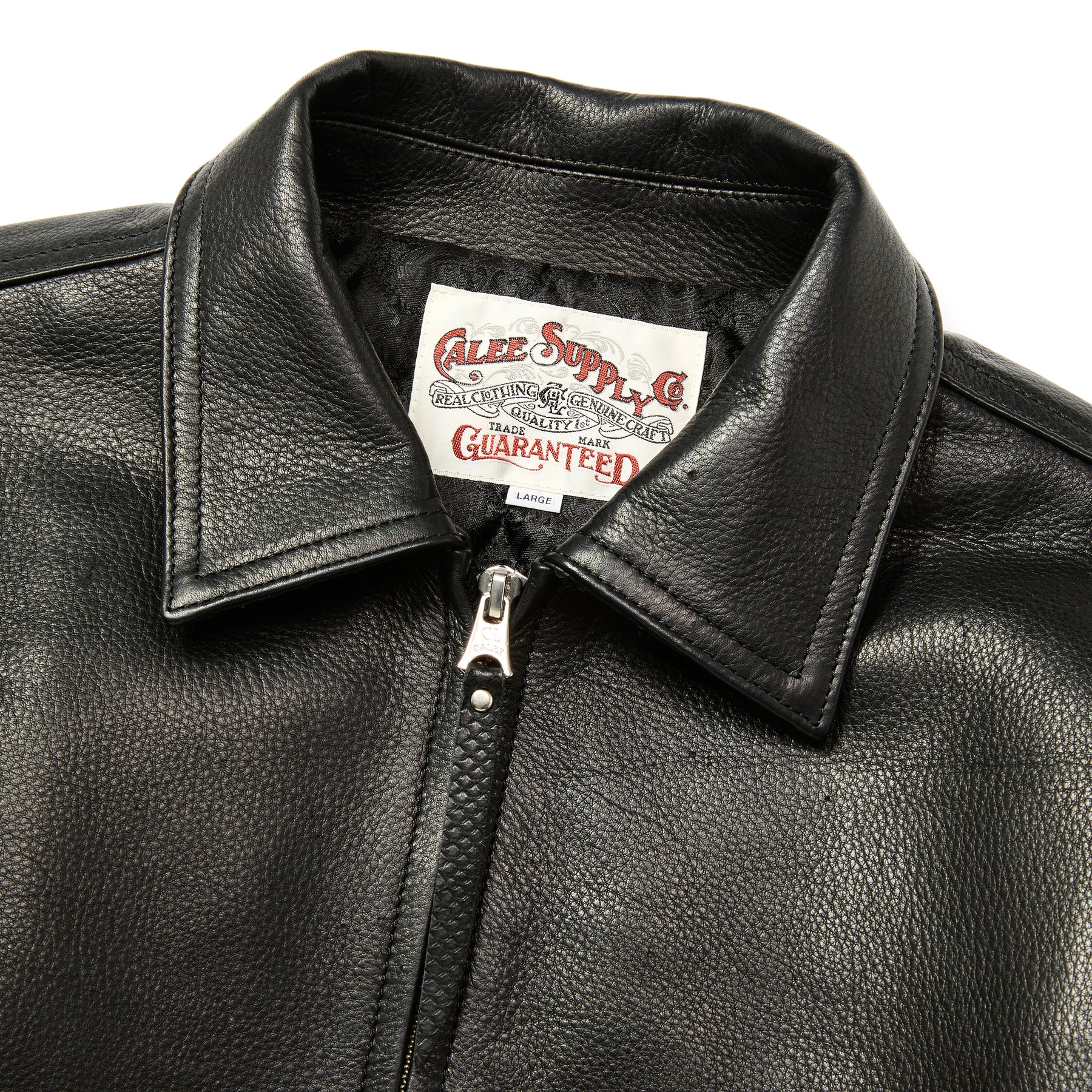 LEATHER SWINGTOP <WITH PYTHON LEATHER> – CALEE ONLINE STORE