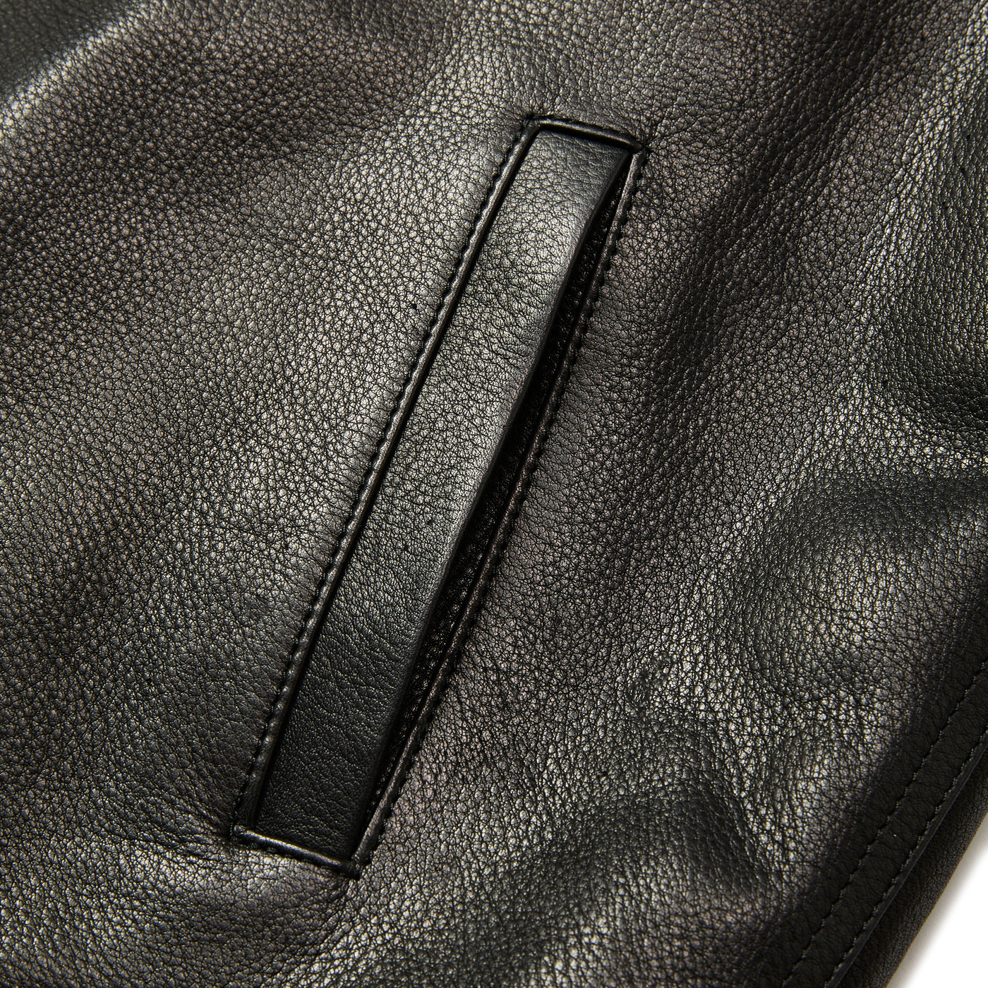 LEATHER SWINGTOP ＜WITH PYTHON LEATHER＞