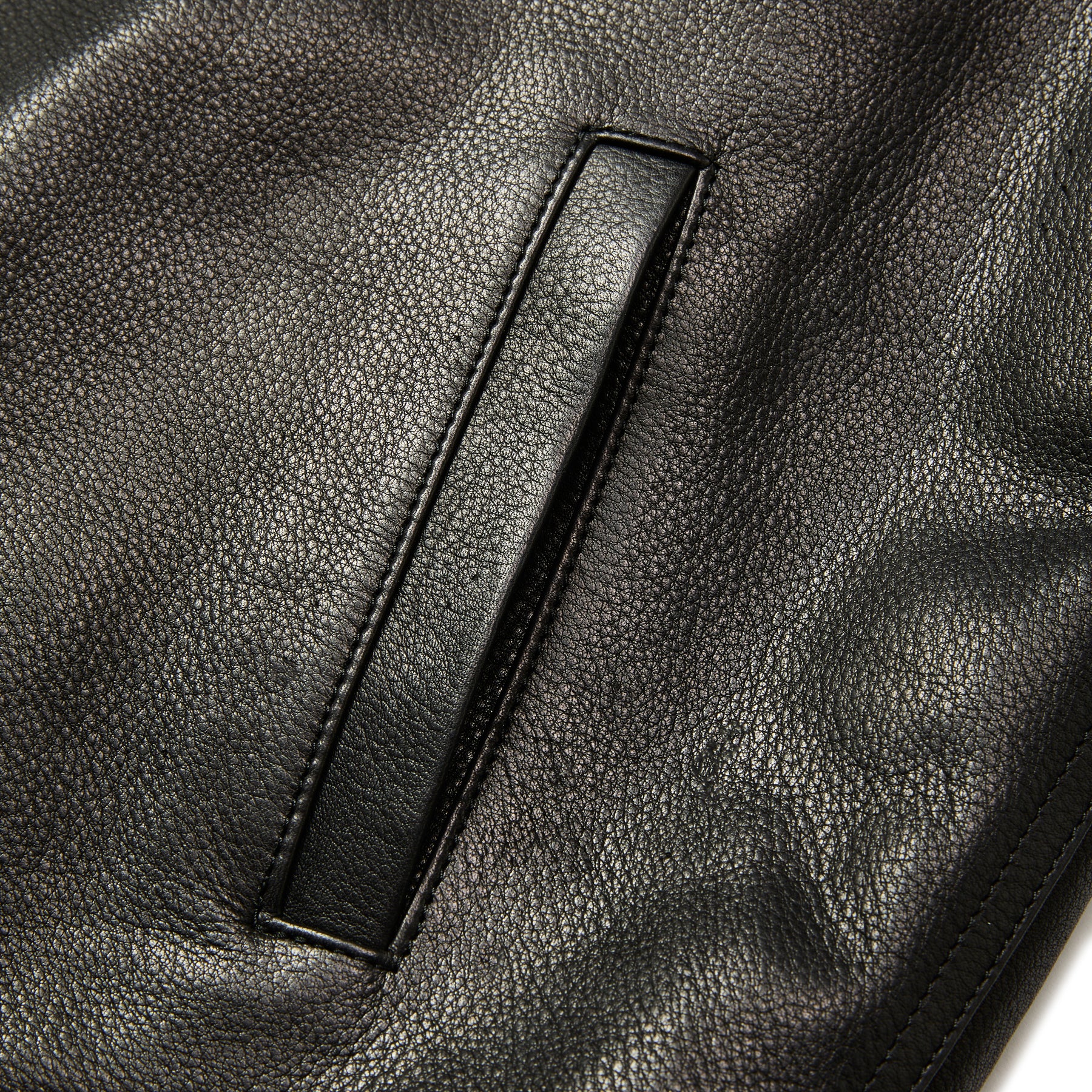 LEATHER SWINGTOP <WITH PYTHON LEATHER> – CALEE ONLINE STORE