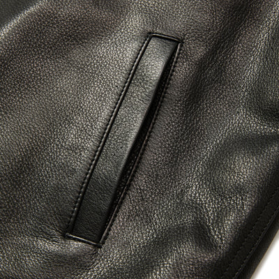 LEATHER SWINGTOP ＜WITH PYTHON LEATHER＞