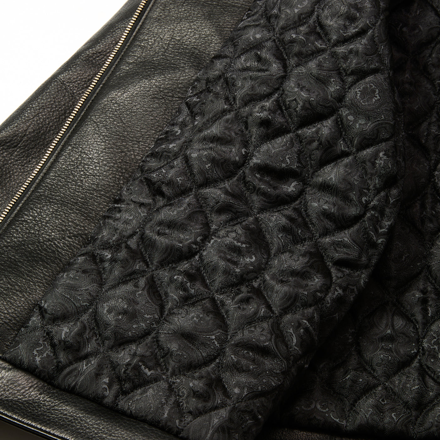 LEATHER SWINGTOP ＜WITH PYTHON LEATHER＞